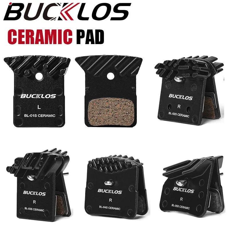 BUCKLOS Ceramic Brake Pads Bike MTB Hydraulic Brake Disc Pads Mountain - VirtuousWares.Store