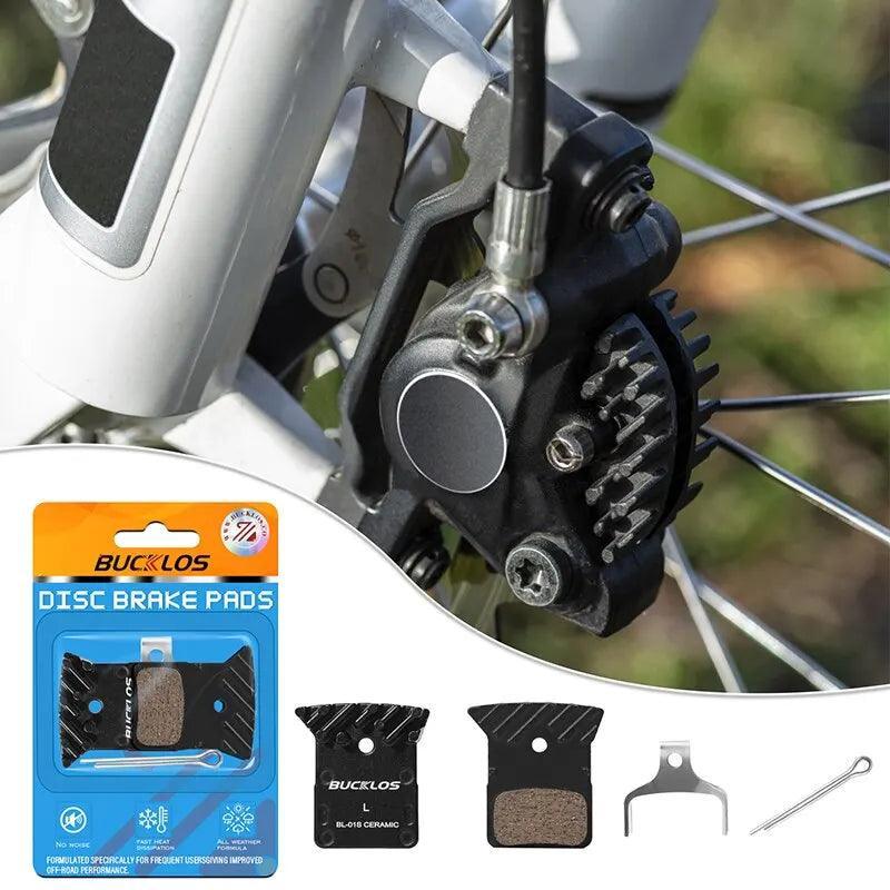 BUCKLOS Ceramic Brake Pads Bike MTB Hydraulic Brake Disc Pads Mountain - VirtuousWares.Store
