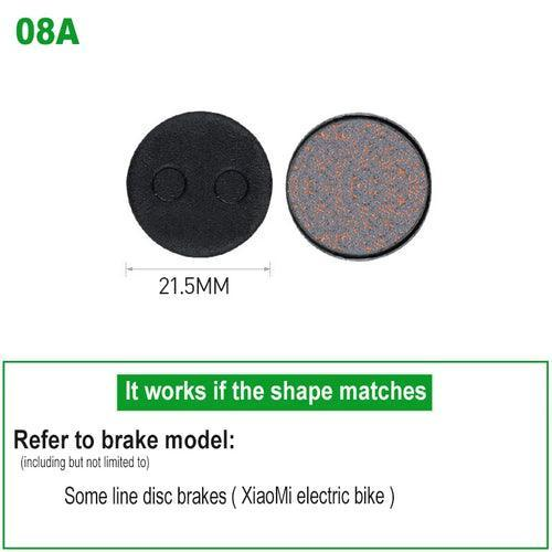 1 Pair Bicycle Disc Brake Pads Semi-Metallic Hydrauli Disc Brake Pad