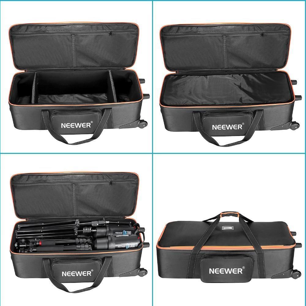 Camera Rolley Carry Bag Straps Padded Compartment Wheel For Light - VirtuousWares.Store