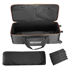 Camera Rolley Carry Bag Straps Padded Compartment Wheel For Light - VirtuousWares.Store