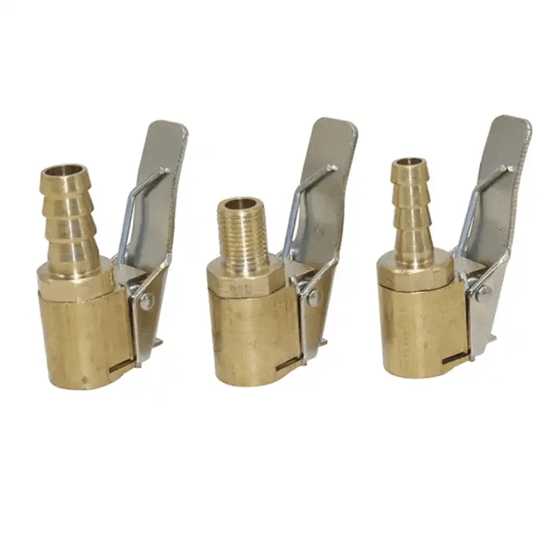 Car Tire Air Chuck Inflator Pump Valve Connector Clip-on Adapter Car - VirtuousWares.Store