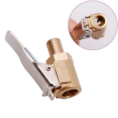 Car Tire Air Chuck Inflator Pump Valve Connector Clip-on Adapter Car - VirtuousWares.Store