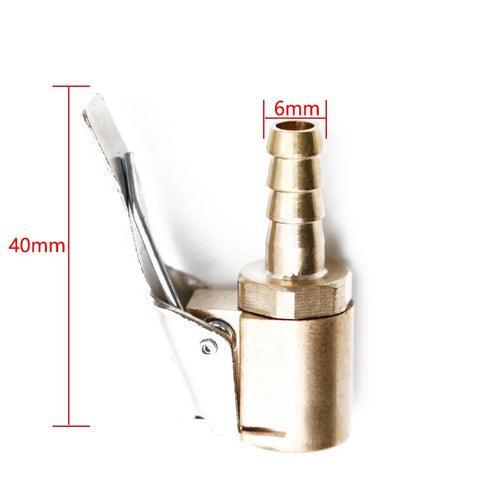 Car Tire Air Chuck Inflator Pump Valve Connector Clip-on Adapter Car - VirtuousWares.Store