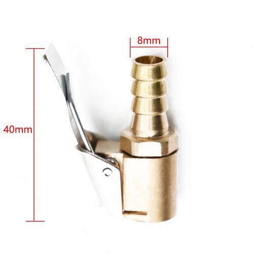 Car Tire Air Chuck Inflator Pump Valve Connector Clip-on Adapter Car - VirtuousWares.Store