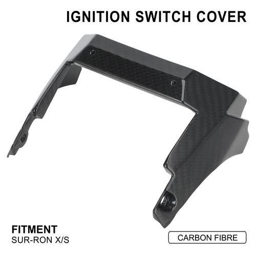 Carbon Fibre Ignition Switch Cover Controller Shield Guard Cover For - VirtuousWares.Store