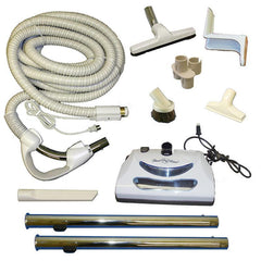 Central Vacuum Kit, 30' Dual Voltage Pigtail P/N Tools Caddy Gray product imagentralVac Kit - VirtuousWares:Global