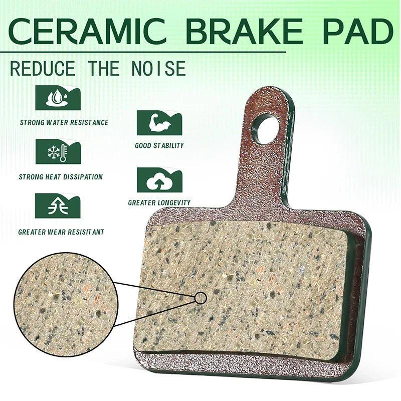Ceramic Brake Pads BUCKLOS MTB Bike Hydarulic Disc Brake Pads For - VirtuousWares.Store
