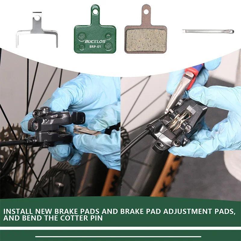 Ceramic Brake Pads BUCKLOS MTB Bike Hydarulic Disc Brake Pads For - VirtuousWares.Store