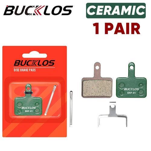 Ceramic Brake Pads BUCKLOS MTB Bike Hydarulic Disc Brake Pads For - VirtuousWares.Store