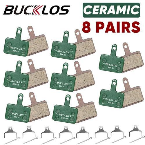 Ceramic Brake Pads BUCKLOS MTB Bike Hydarulic Disc Brake Pads For - VirtuousWares.Store