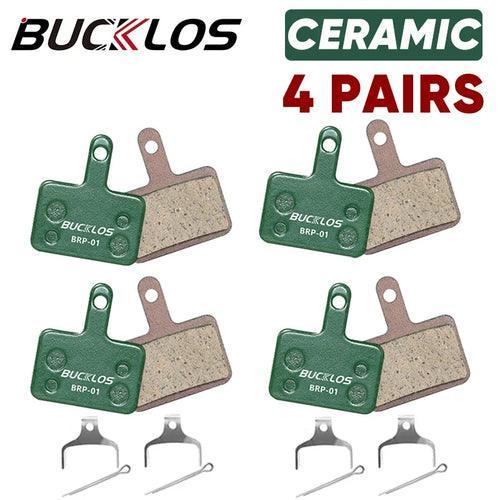 Ceramic Brake Pads BUCKLOS MTB Bike Hydarulic Disc Brake Pads For - VirtuousWares.Store