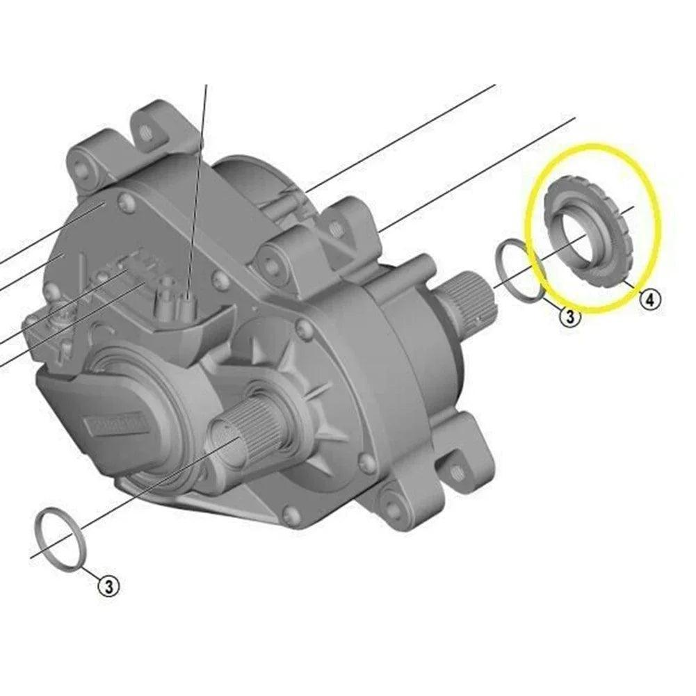Chainring Locking Cover For-Shimano Bicycle E5000 E7000 E8000 - VirtuousWares.Store