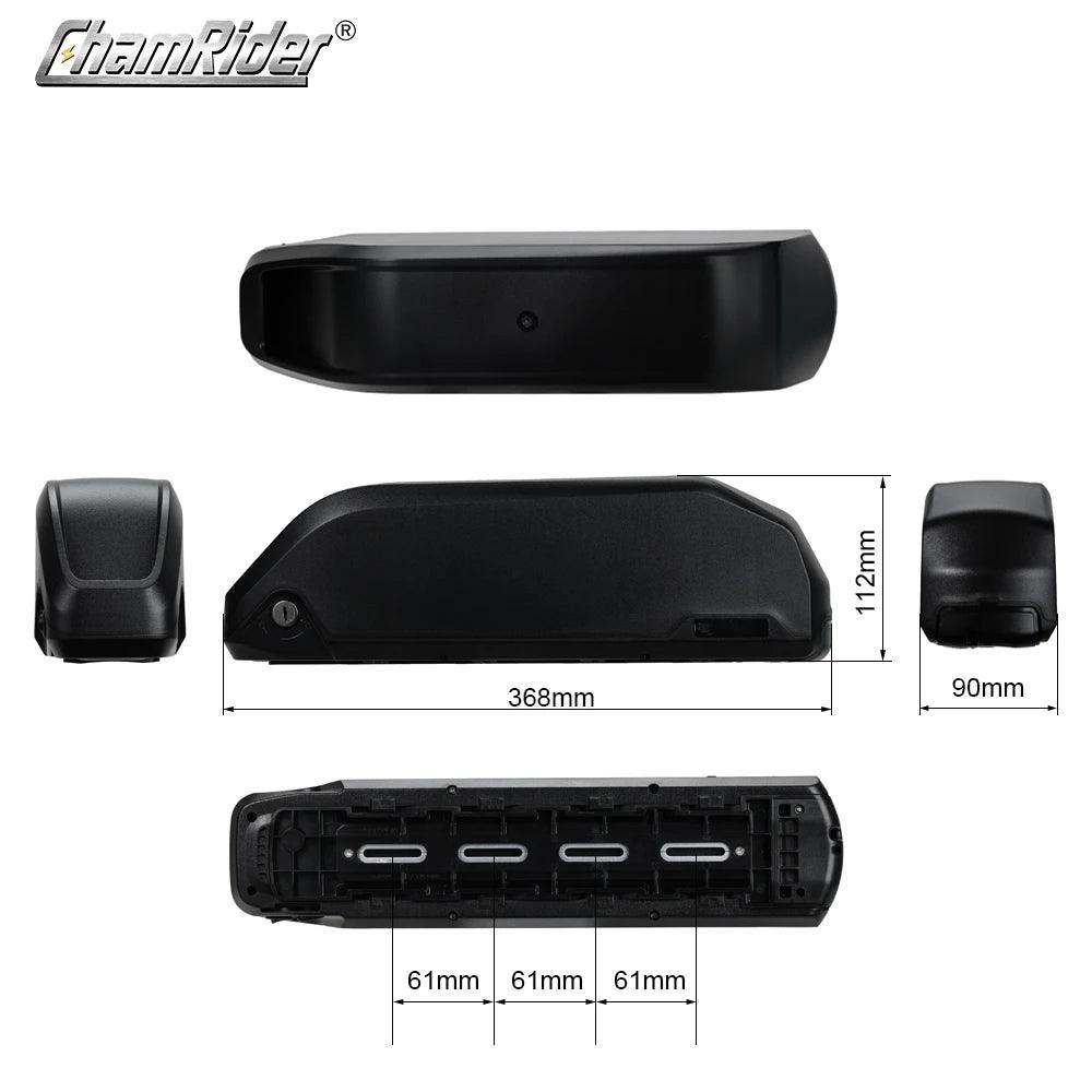 ChamRider Polly 6 E-bike Battery Case Down Tube Battery box Downtube - VirtuousWares.Store