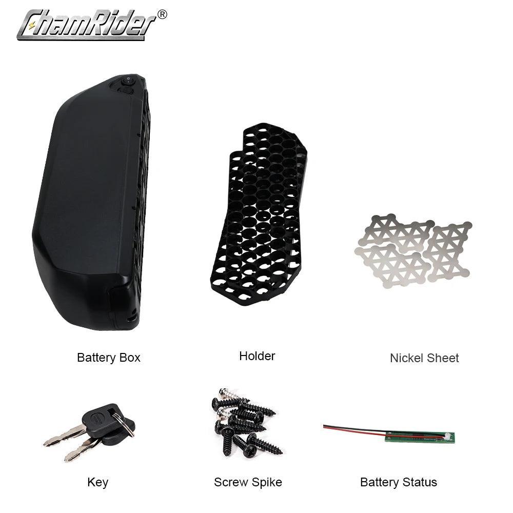 ChamRider Polly 6 E-bike Battery Case Down Tube Battery box Downtube - VirtuousWares.Store