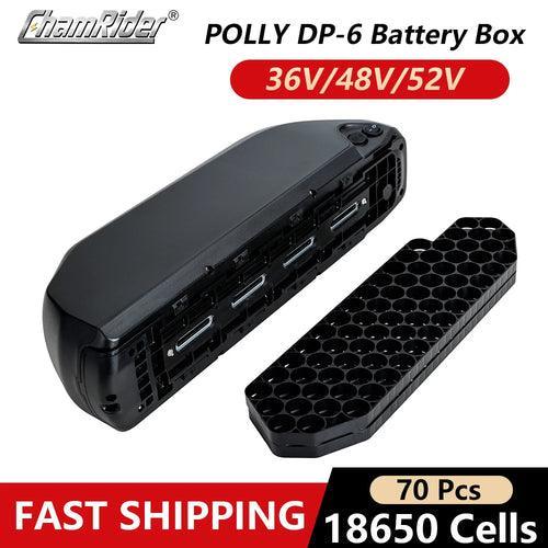 ChamRider Polly 6 E-bike Battery Case Down Tube Battery box Downtube - VirtuousWares.Store