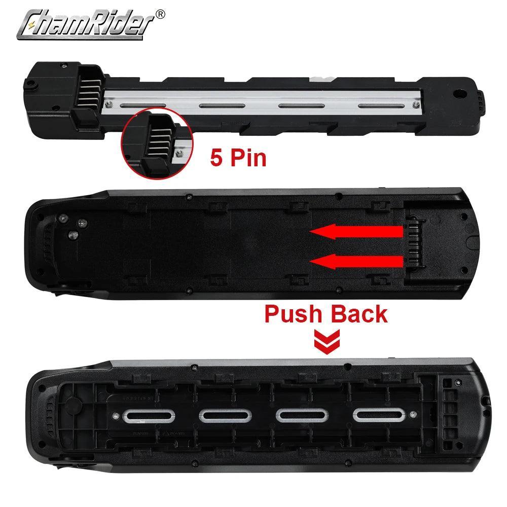 ChamRider Polly 6 E-bike Battery Case Down Tube Battery box Downtube - VirtuousWares.Store