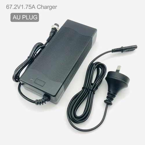 Charger 67.2V 1.75A 2A Kaabo Original Charging Parts for 60V Electric - VirtuousWares.Store