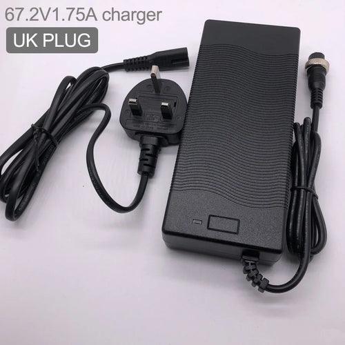 Charger 67.2V 1.75A 2A Kaabo Original Charging Parts for 60V Electric - VirtuousWares.Store