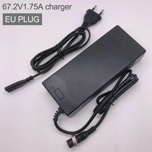 Charger 67.2V 1.75A 2A Kaabo Original Charging Parts for 60V Electric - VirtuousWares.Store
