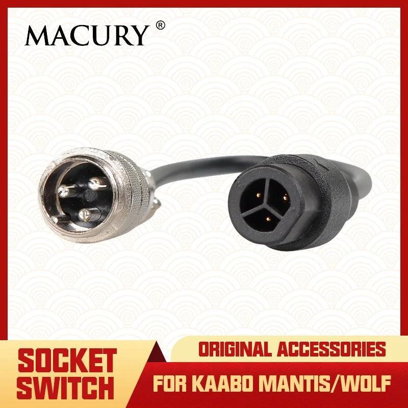 Charger Socket Adapter for KAABO Wolf King GTR Mantis GT Electric - VirtuousWares.Store