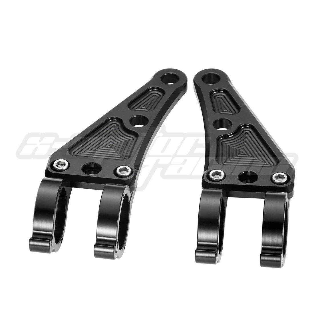 CNC Motorcycle Fork Tube Headlight Mount Bracket Clamp 27MM 30MM 31MM - VirtuousWares.Store