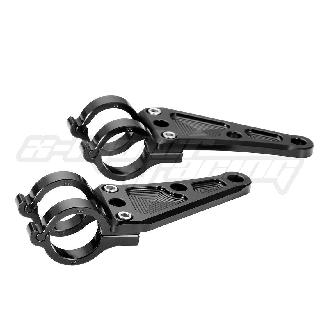 CNC Motorcycle Fork Tube Headlight Mount Bracket Clamp 27MM 30MM 31MM - VirtuousWares.Store