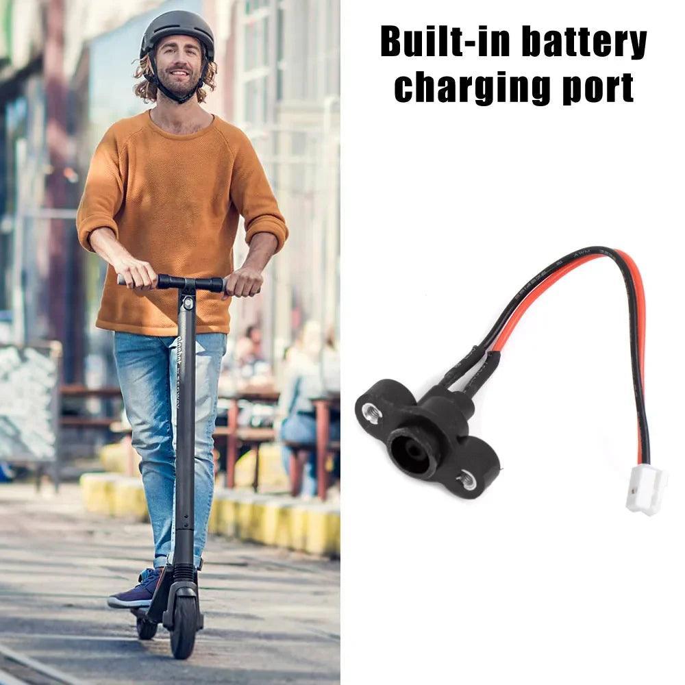 Controller Charging Port Power Cord Port For Ninebot Es1 Es2 Es3 Es4 - VirtuousWares.Store