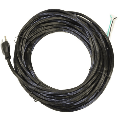 Cord, 50' Black 18/3 SJT Commercial 50 Ft - VirtuousWares.Store
