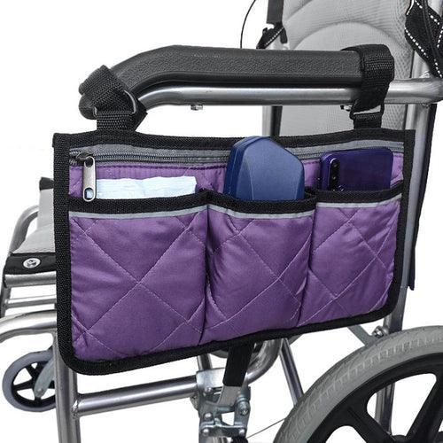 Cycling Walker Bag Rollator Organizer Pockets Wheelchair Scooter - VirtuousWares.Store