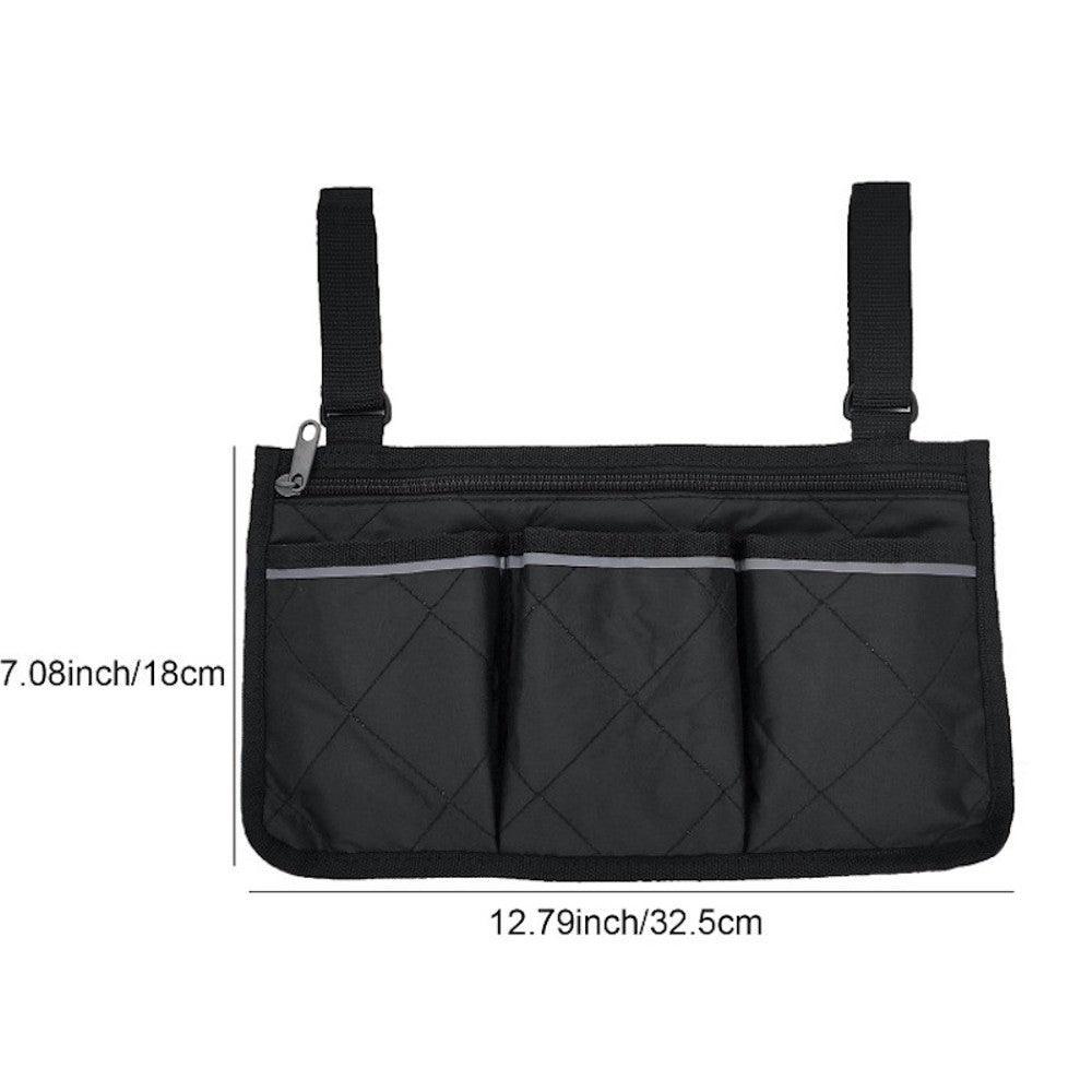 Cycling Walker Bag Rollator Organizer Pockets Wheelchair Scooter - VirtuousWares.Store
