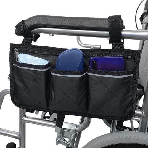 Cycling Walker Bag Rollator Organizer Pockets Wheelchair Scooter - VirtuousWares.Store