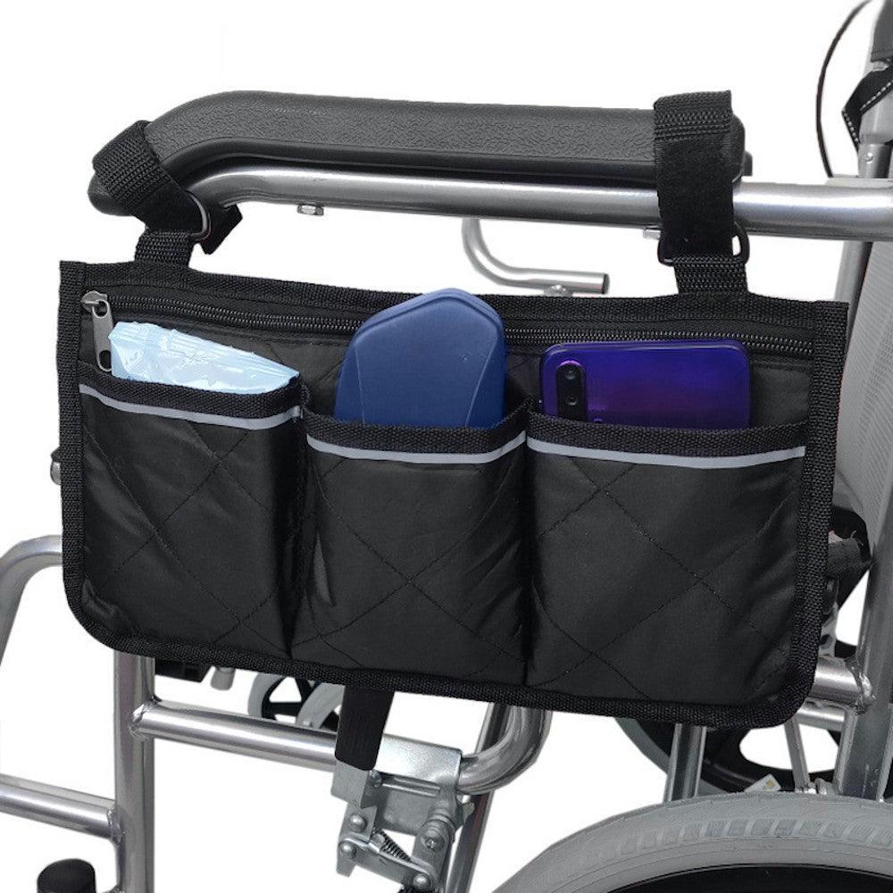Cycling Walker Bag Rollator Organizer Pockets Wheelchair Scooter - VirtuousWares.Store