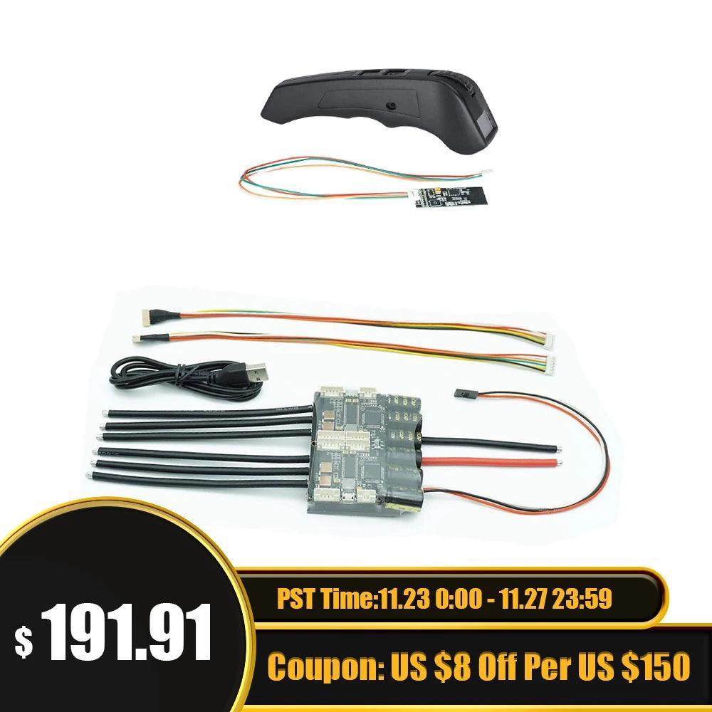 DIY ESC + Screen Remote Controller Combo FSESC 4.20 based on Benjamin - VirtuousWares.Store