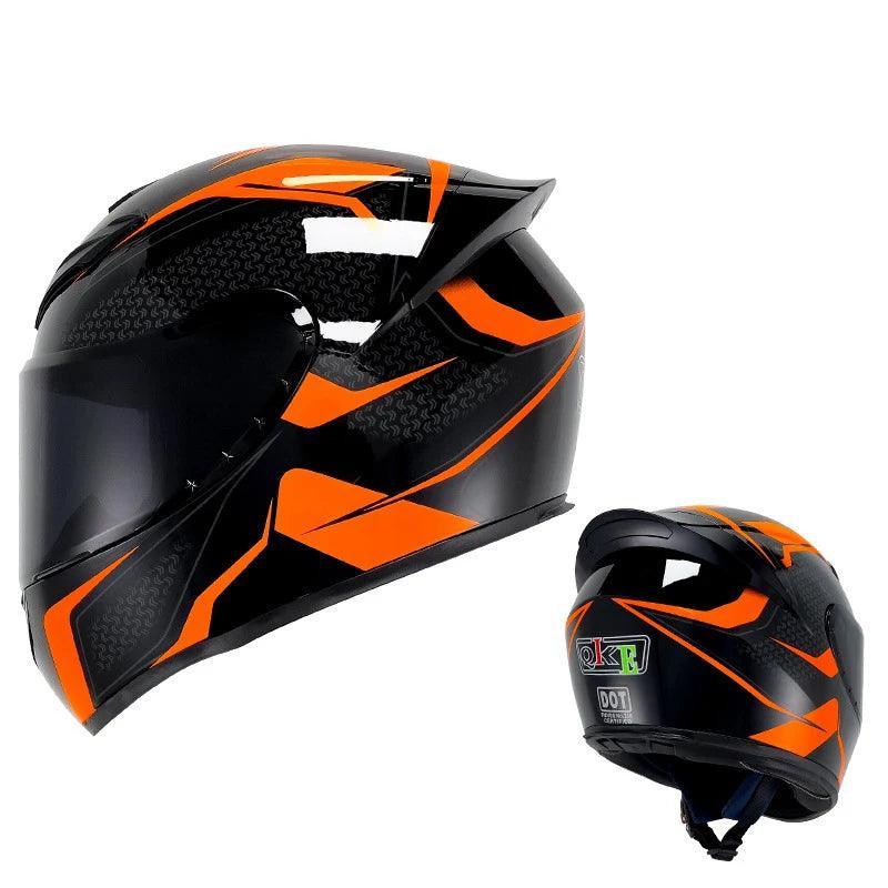 DOT Motorcycle Helmet Full Face Safety Motobike Scooter Casco Moto - VirtuousWares.Store