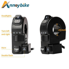 E bike 48V 60V Electric Bicycle Waterproof Cable Light Set Front Rear - VirtuousWares.Store