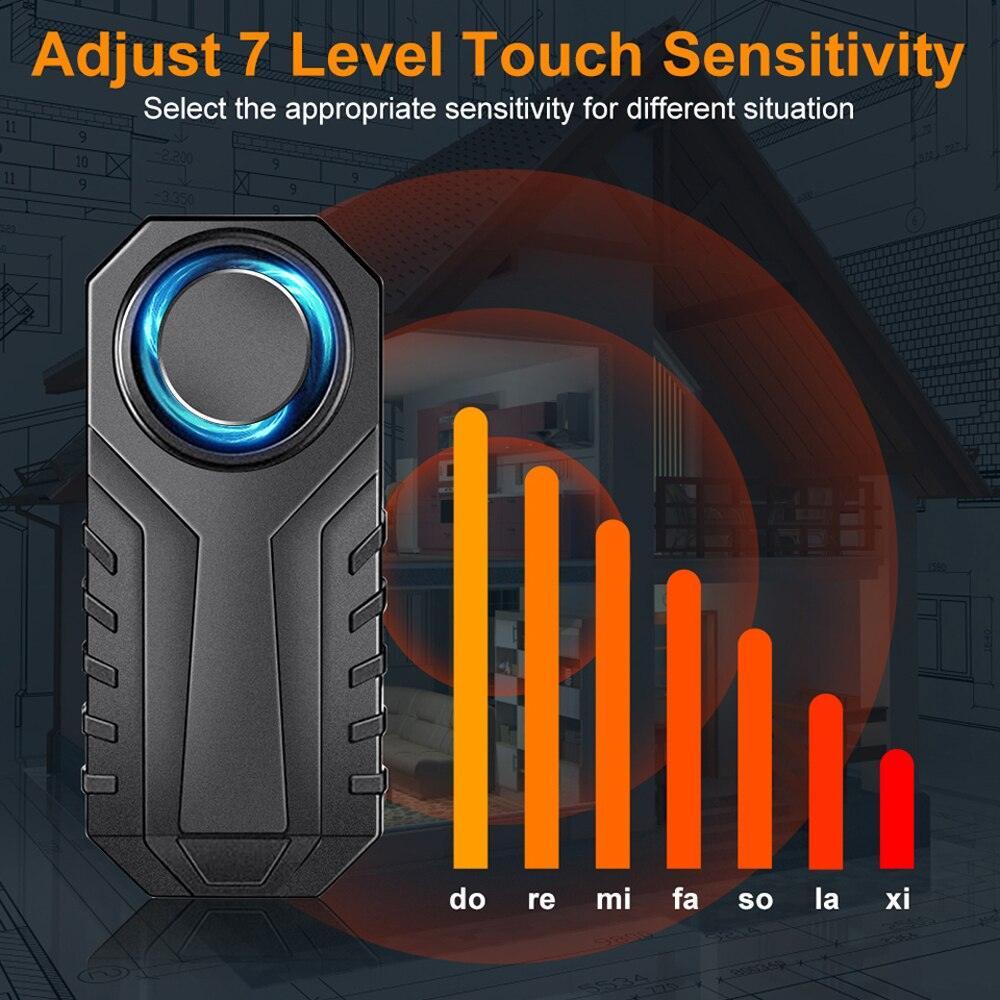 Elecpow Remote Control Bike Alarm Waterproof Motorcycle Electric - VirtuousWares.Store
