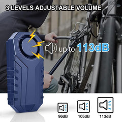 Elecpow Remote Control Bike Alarm Waterproof Motorcycle Electric - VirtuousWares.Store