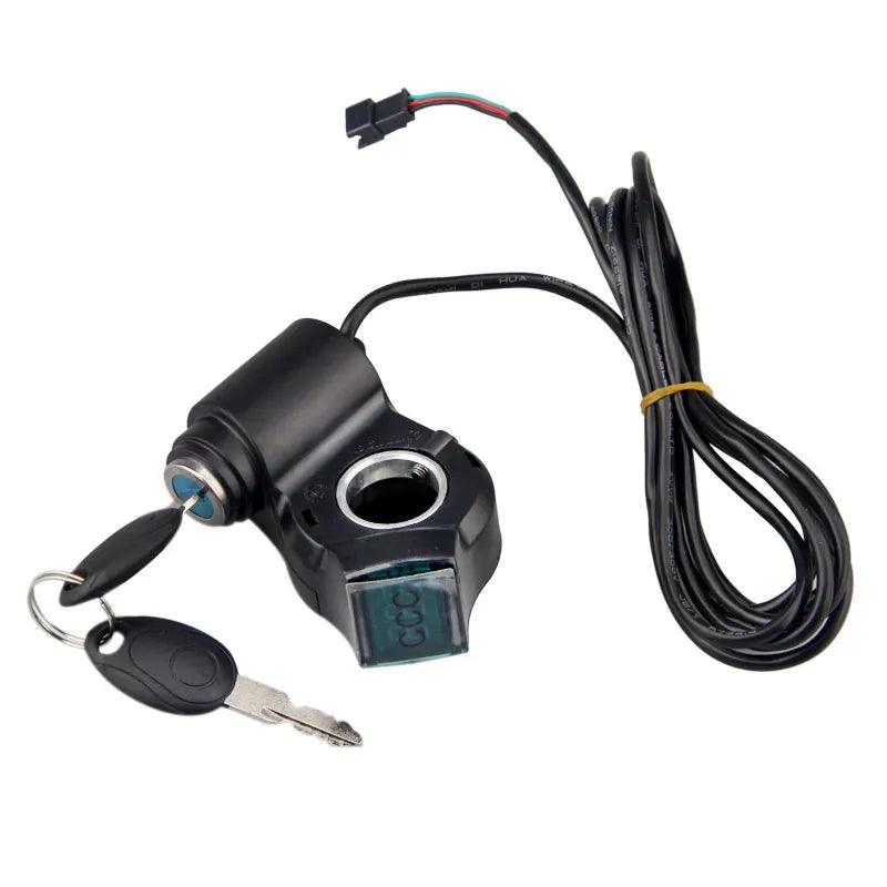 Electric Bicycle Thumb Throttle Voltmeter Digital Battery Voltage Key - VirtuousWares.Store