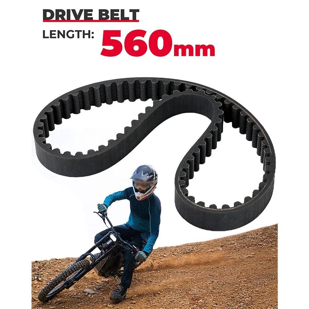 Electric Dirt Bike Drive Belt For Surron Light Bee X For Surron X160 X260 Primary Belt 560-8M Rubber Motorcycle Accessories High - VirtuousWares.Store