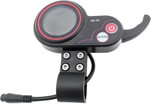 Electric Scooter 5pin/6pin 60V Finger Throttle LCD Display QSS4 LH100 - VirtuousWares.Store