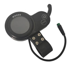 Electric Scooter 5pin/6pin 60V Finger Throttle LCD Display QSS4 LH100 - VirtuousWares.Store