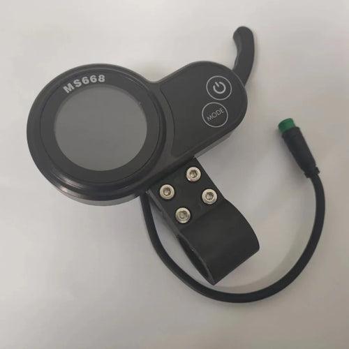 Electric Scooter 5pin/6pin 60V Finger Throttle LCD Display QSS4 LH100 - VirtuousWares.Store