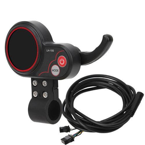 Electric Scooter 5pin/6pin 60V Finger Throttle LCD Display QSS4 LH100 - VirtuousWares.Store