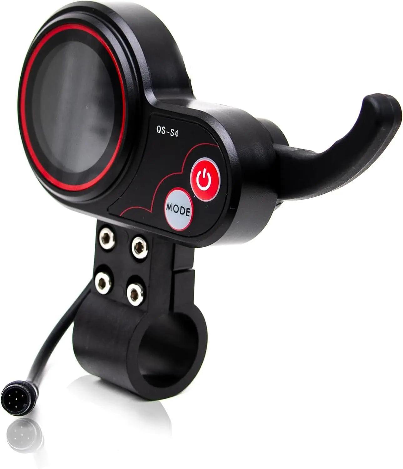 Electric Scooter 5pin/6pin 60V Finger Throttle LCD Display QSS4 LH100 - VirtuousWares.Store