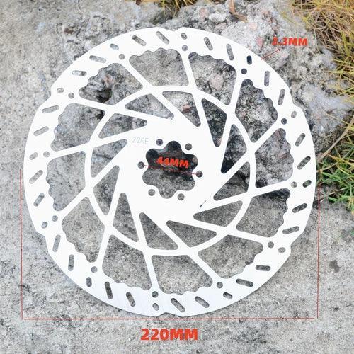 Electric Scooter Bicycle Brake Rotor 140/160/180/203/220mm Disc Rotor - VirtuousWares.Store