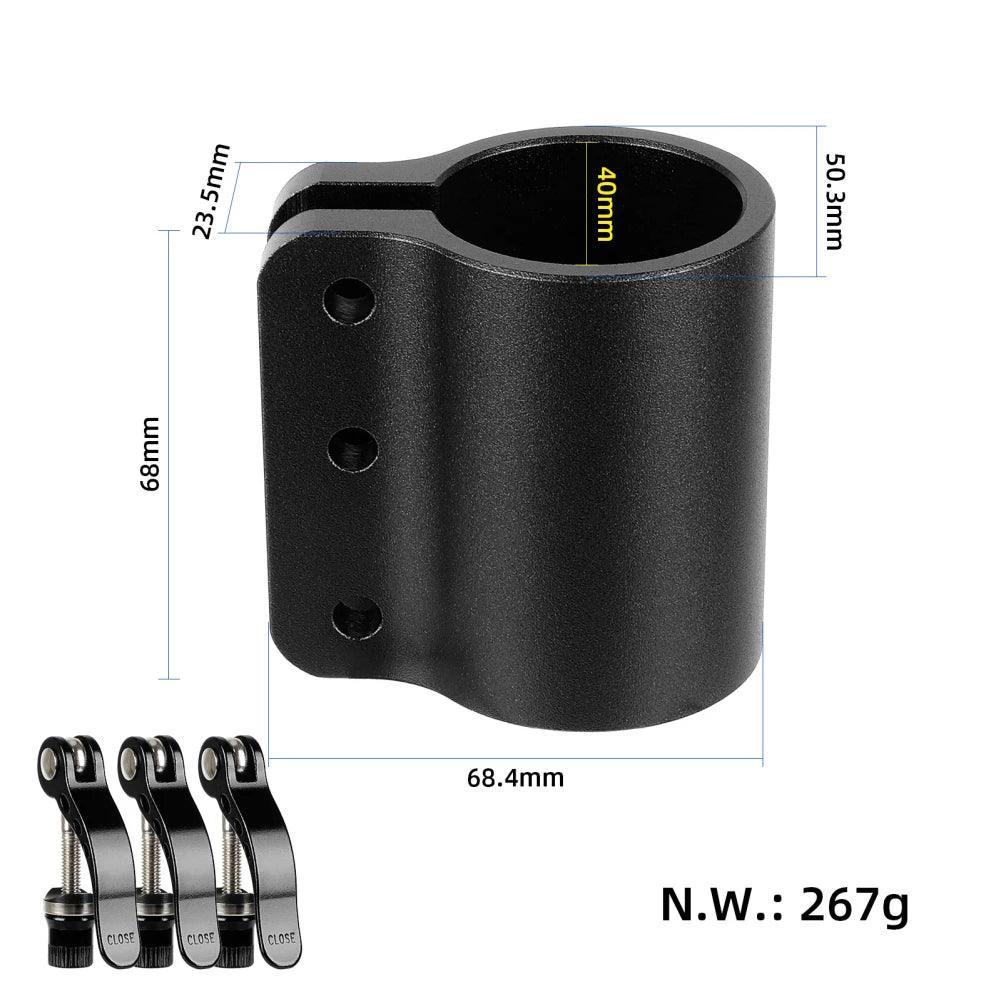 Electric Scooter Folding Clamp Aluminum Alloy Reinforced Lock Vertical - VirtuousWares.Store