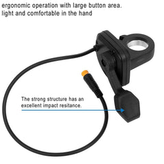 Electric Scooter For Kaabo Wolf GT Wolf Warrior King Thumb Throttle - VirtuousWares.Store