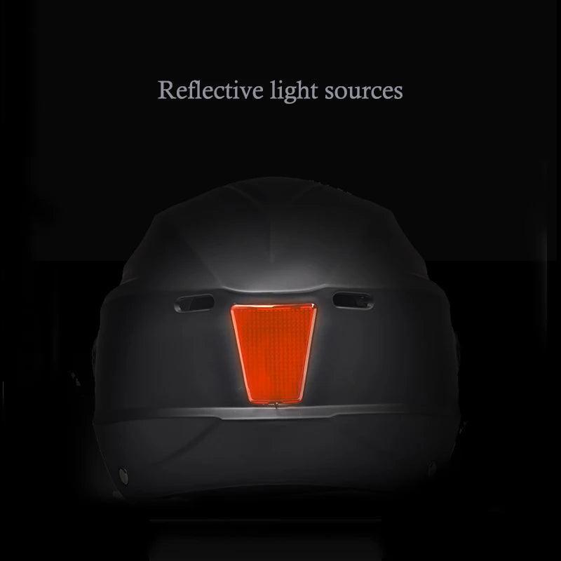 Electric Scooter Helmet Summer Vespa Chopper Motorcycle Helmets Safety Waterfall Soman Urban Articles Woman Men Moto Equipment - VirtuousWares.Store