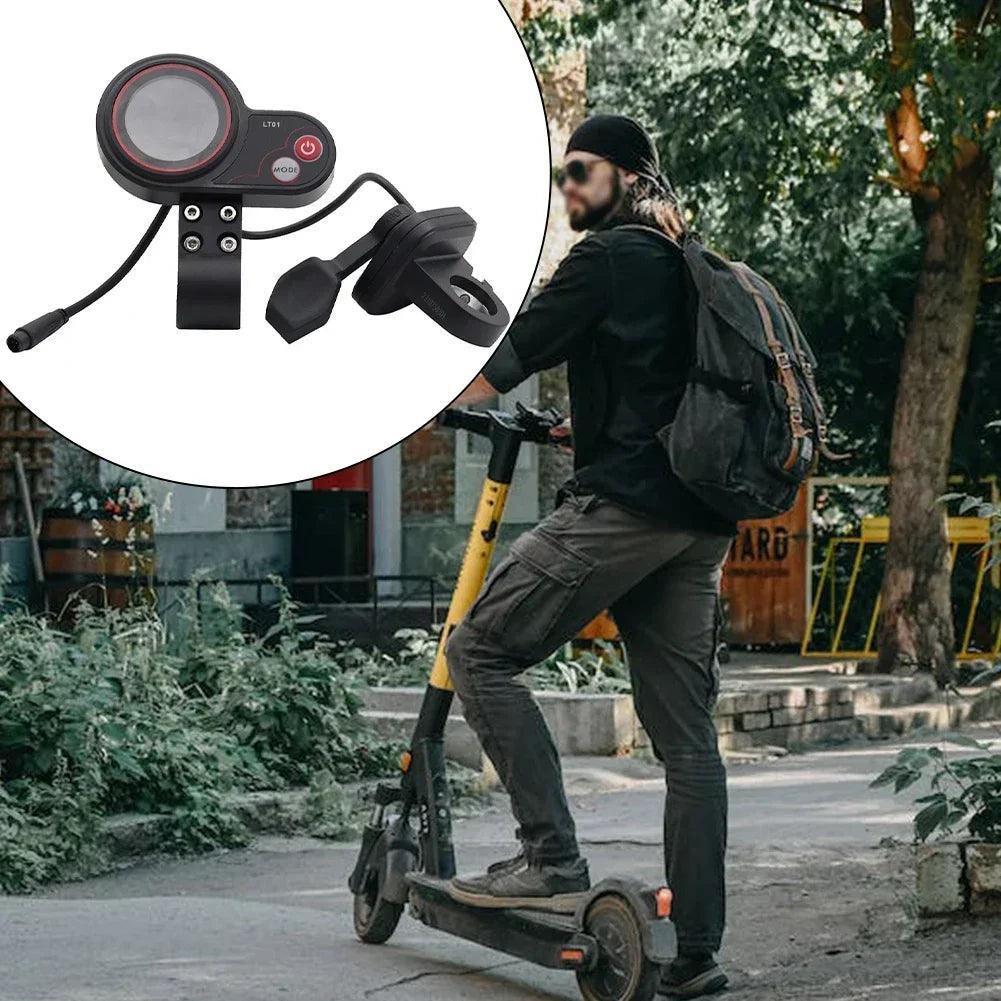 Electric Scooter LCD Display Control Panel WithThumb Throttle For - VirtuousWares.Store